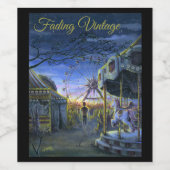 Abblendung Weinetikett (Einzelnes Label)