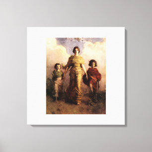 abbot hander Sohn Thayer eine Jungfrau Leinwanddruck