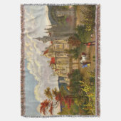 Abbotsford House Print Decke (Vorderseite Vertikal)