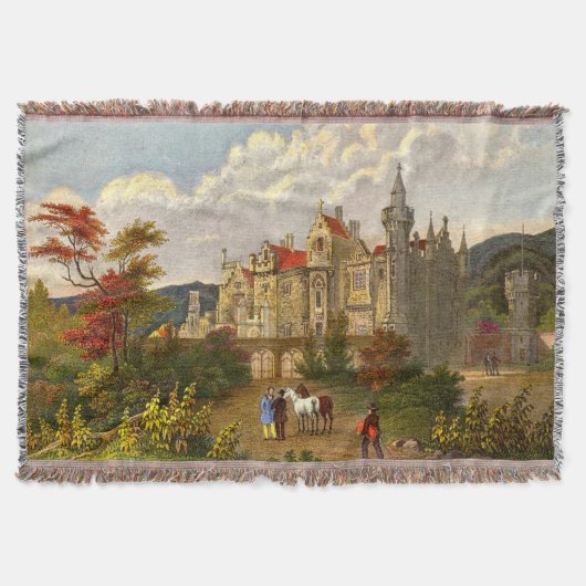 Abbotsford House Print Decke (Vorderseite)