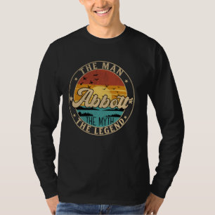 ABBOTT dem Mann den Mythos den Legenden Vornamen T-Shirt
