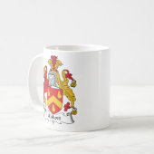 Abbott Familienwappen Kaffeetasse (Vorderseite Links)