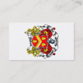 Abbott Familienwappen Visitenkarte (Rückseite)