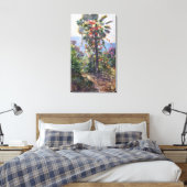 Abbott Fuller Graves Blühende Weinberge auf Palme Leinwanddruck (Insitu (Schlafzimmer))