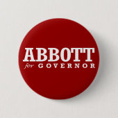 ABBOTT FÜR GOUVERNEUR 2014 BUTTON (Vorderseite)