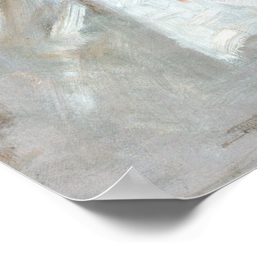 Abbott Handerson Thayer A Bride Poster (Ecke)