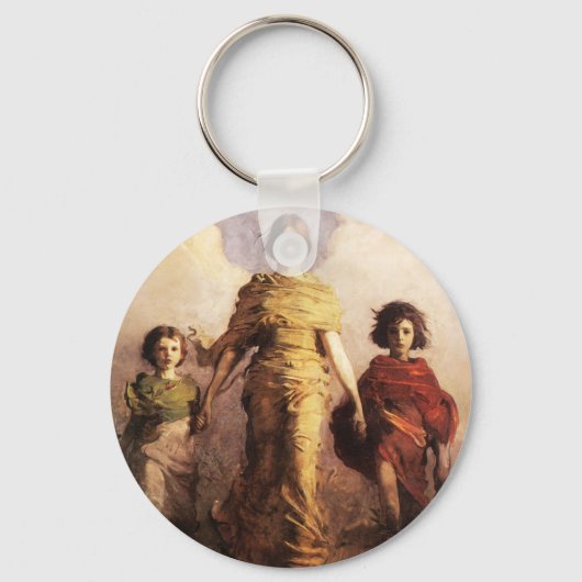 Abbott Handerson Thayer A Jungfrau Key Chain Schlüsselanhänger (Vorderseite)