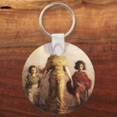 Abbott Handerson Thayer A Jungfrau Key Chain Schlüsselanhänger (Vorderseite)