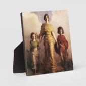 Abbott Handerson Thayer A Jungfrau Plaque Fotoplatte (Vorderseite)