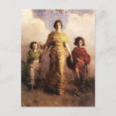 Abbott Handerson Thayer A Jungfrau Postcard Postkarte (Vorderseite)