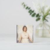 Abbott Handerson Thayer Angel 1921 Quadratische Visitenkarte (Stehend Vorderseite)