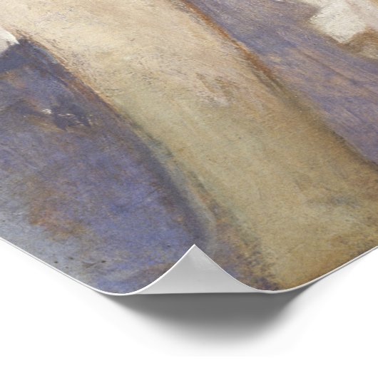 Abbott Handerson Thayer Angel Poster (Ecke)