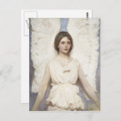 Abbott Handerson Thayer - Angel Postkarte (Vorne/Hinten)