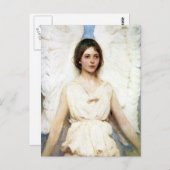 Abbott Handerson Thayer Angel Postkarte (Vorne/Hinten)