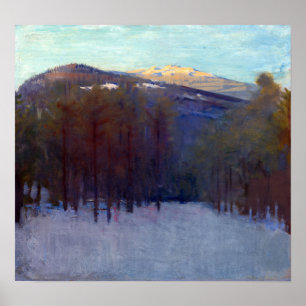 Abbott Handerson Thayer Berg Monadnock Poster