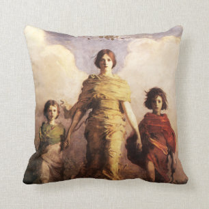 Abbott Handerson Thayer ein Jungfrau-Kissen Kissen