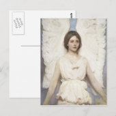 Abbott Handerson Thayer - Engel Postkarte (Vorne/Hinten)