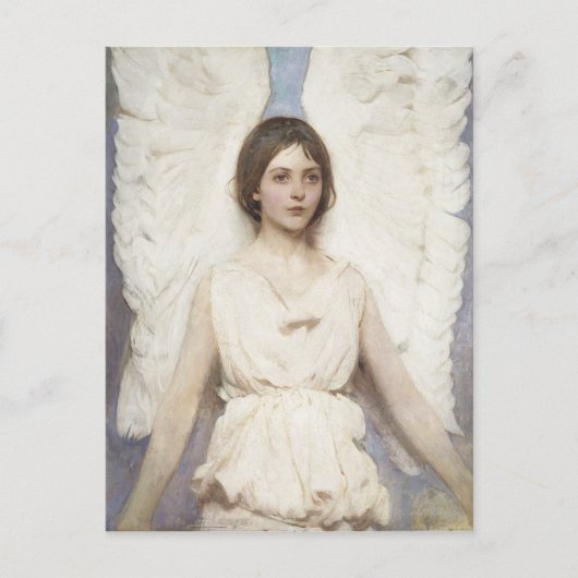 Abbott Handerson Thayer - Engel Postkarte (Vorderseite)
