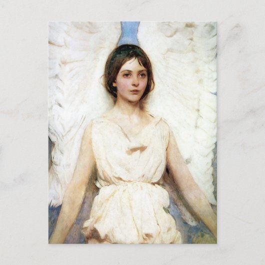 Abbott Handerson Thayer Engel Postkarte (Vorderseite)
