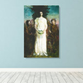 Abbott Handerson Thayer - Meine Kinder Leinwanddruck (Insitu (Holzboden))