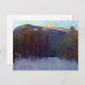 Abbott Handerson Thayer Mount Monadnock Postkarte (Vorne/Hinten)