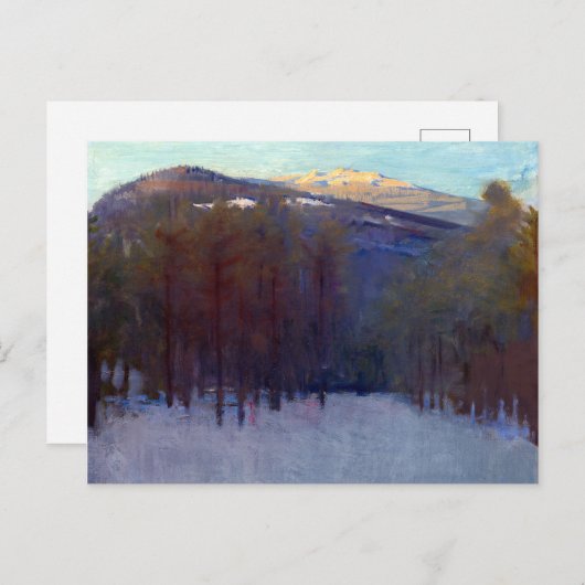 Abbott Handerson Thayer Mount Monadnock Postkarte (Vorne/Hinten)