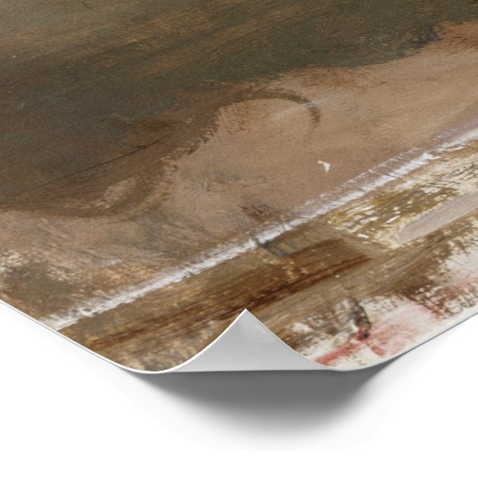 Abbott Handerson Thayer Rose Still Life Blume Poster (Ecke)