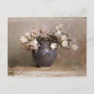 Abbott Handerson Thayer Rosen Stillleben Blumen Postkarte