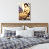 Abbott Handerson Thayer Winged Figure-Leinwand Leinwanddruck (Insitu (Schlafzimmer))