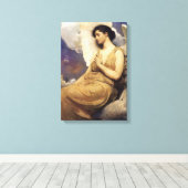 Abbott Handerson Thayer Winged Figure-Leinwand Leinwanddruck (Insitu (Holzboden))