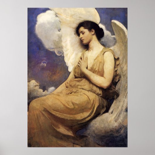 Abbott Handerson Thayer Winged Figure Poster (Vorne)