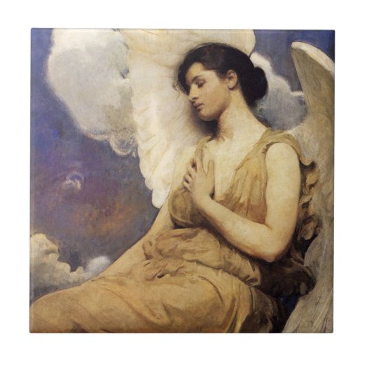 Abbott Handerson Thayer Winged Figure Tile Fliese (Vorderseite)