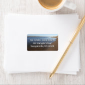 Abbott Lagoon II an Point Reyes National Seashore Adressaufkleber (Insitu)