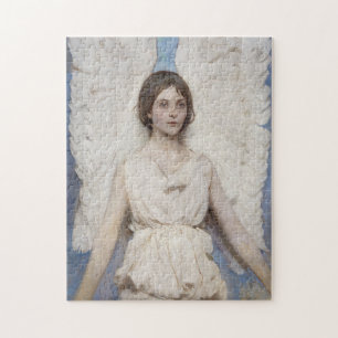 Abbott Thayer Engel Vintage viktorianische Feine K Puzzle