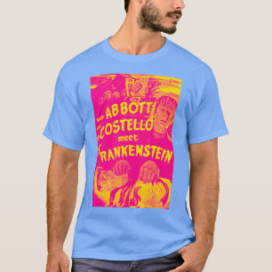 Abbott und Costello treffen auf rosa Variante T-Shirt
