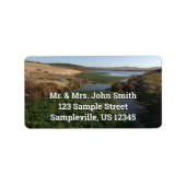 Abbotts Lagoon I an Point Reyes National Seashore Adressaufkleber (Vorne)