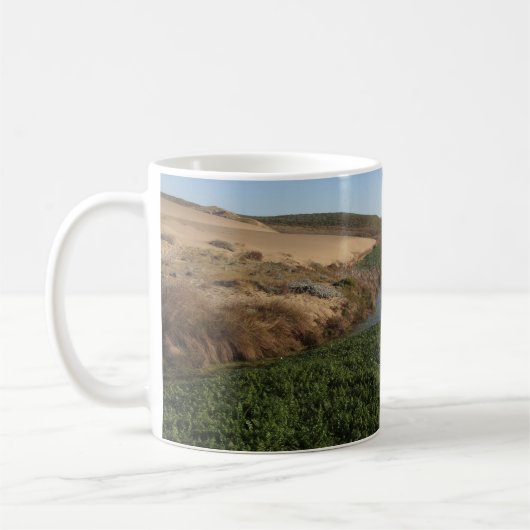 Abbotts Lagoon I an Point Reyes National Seashore Kaffeetasse (Links)