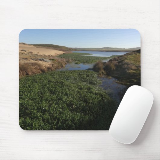 Abbotts Lagoon I an Point Reyes National Seashore Mousepad (Mit Mouse)