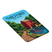 Abbott's Mill Naturzentrum USA Magnet (Rechte Seite)