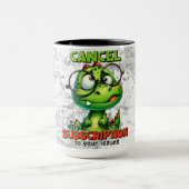 "Abbrechen meines Abonnements.." Kaffee/Tee Tasse (Zentrum)
