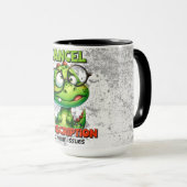 "Abbrechen meines Abonnements.." Kaffee/Tee Tasse (VorderseiteRechts)