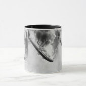 Abbruch des deutschen Marine-Zeppelins L2 Tasse (Zentrum)