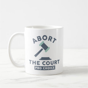 Abbruch des Gerichts Kaffeetasse