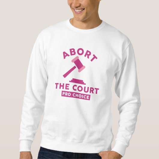 Abbruch des Gerichts Sweatshirt (Vorderseite)