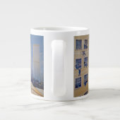 Abbruch Londons New York Jumbo-Tasse (Rückseite)