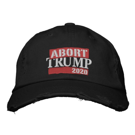 Abbruch-Trumpf 2020 - Baseball-Mütze Bestickte Baseballkappe (Vorderseite)