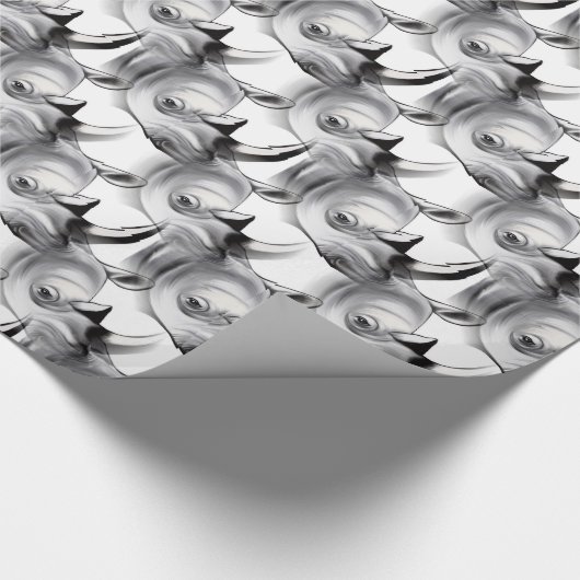 Abbruch von Rhinos Geschenkpapier (Ecke)