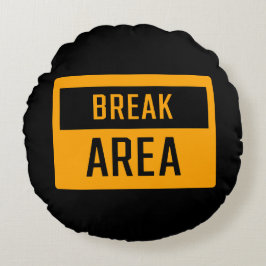 Abbruchfläche Rundes Kissen