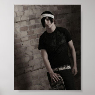 Abbruchs-Romeo-Skate-Plakat Poster