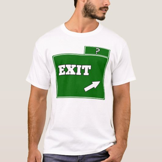 ? Abbruchzeichen T-Shirt (Vorderseite)